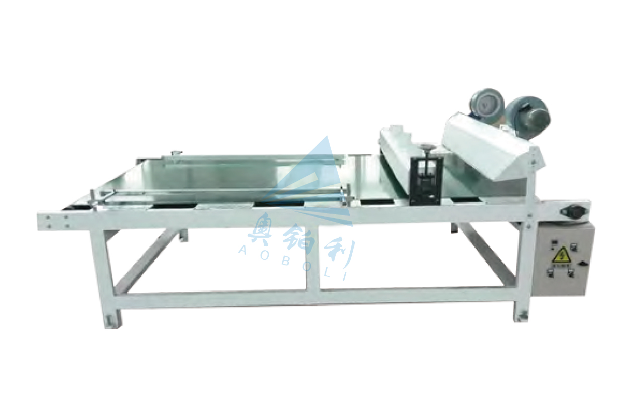 PVC imitation marble surface UV roller coating production line
