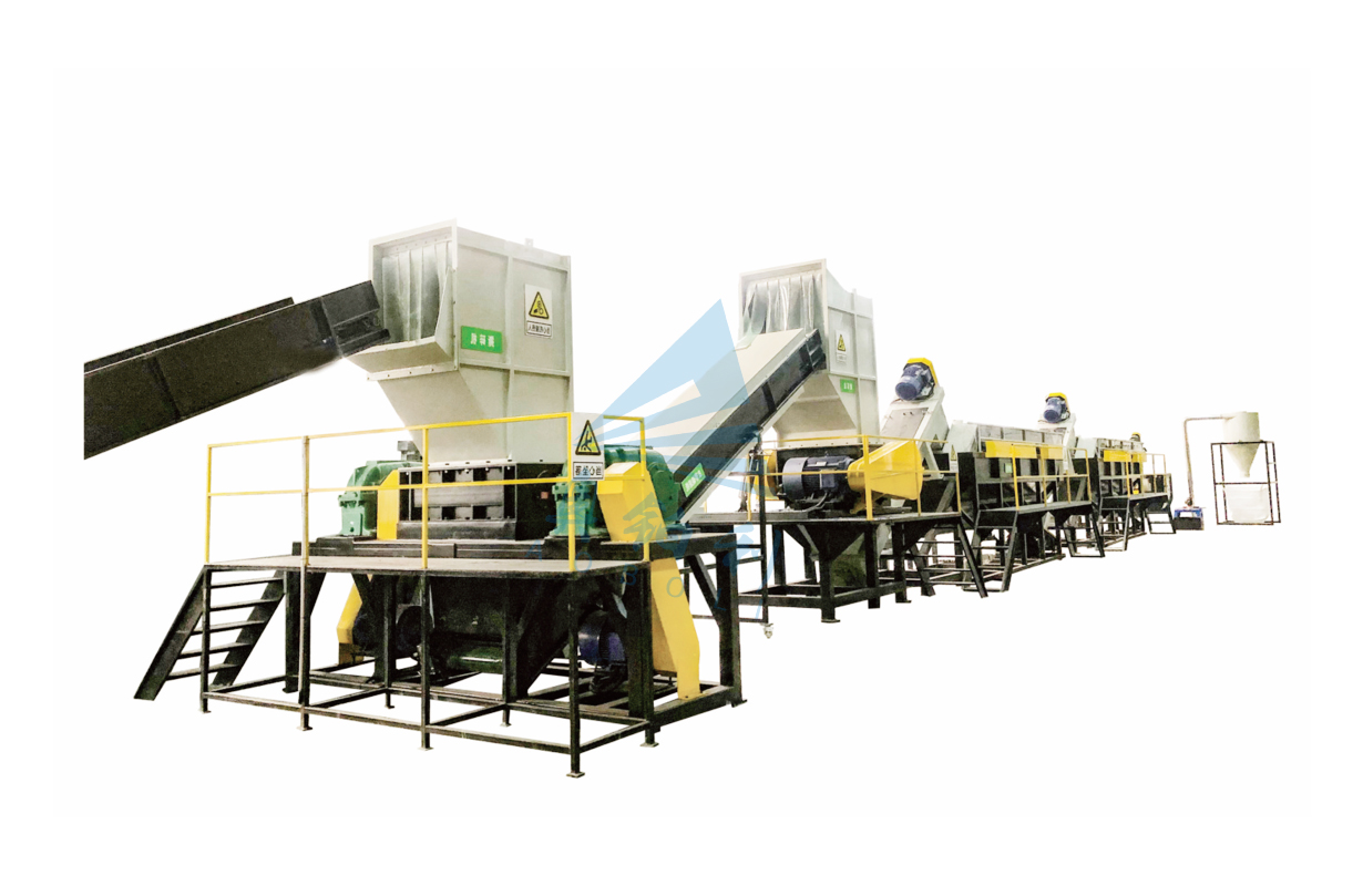 PET mineral water cleaning production line